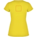 T-shirt sportiva a maniche corte da donna Montecarlo-Schizzi dello stand9