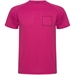 T-shirt sportiva da uomo a maniche corte Montecarlo-Schizzi dello stand1