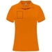 Polo sport Monzha à manches courtes pour femme-Croquis verticaux6