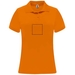 Polo sport Monzha à manches courtes pour femme-Croquis verticaux19