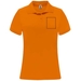 Polo sport Monzha à manches courtes pour femme-Croquis verticaux5