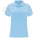 Polo sport Monzha à manches courtes pour femme-Croquis verticaux13