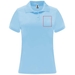 Polo sport Monzha à manches courtes pour femme-Croquis verticaux3