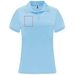 Polo sport Monzha à manches courtes pour femme-Croquis verticaux5
