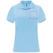Polo sport Monzha à manches courtes pour femme-Croquis verticaux2