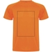 T-shirt sportiva da uomo a maniche corte Montecarlo-Schizzi dello stand2