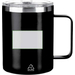 Mug double paroi en acier inoxydable Renate-Croquis verticaux1