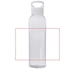 Sky 650 ml vandflaske af genvundet plast-Standskitse1