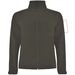 Giacca softshell unisex Rudolph-Schizzi dello stand3