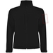 Rudolph unisex softshelljacka-ståndskiss6
