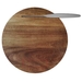 Tagliere in legno e set di coltelli SCX.design K03-Schizzi dello stand1