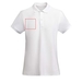 Polo a maniche corte da donna Prince-Schizzi dello stand11