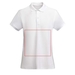 Polo a maniche corte da donna Prince-Schizzi dello stand12