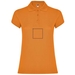 Star Poloshirt für Damen-Standskizze5