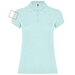 Star Poloshirt für Damen-Standskizze10