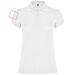 Star Poloshirt für Damen-Standskizze10