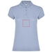 Star Poloshirt für Damen-Standskizze6