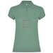 Star Poloshirt für Damen-Standskizze2