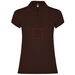 Star Poloshirt für Damen-Standskizze5