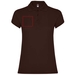Star Poloshirt für Damen-Standskizze12