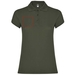 Star Poloshirt für Damen-Standskizze18