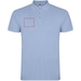 Star Poloshirt für Kinder-Standskizze5