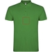 Polo da uomo a maniche corte Star-Schizzi dello stand6