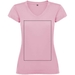 T-shirt a maniche corte con scollo a V da donna Victoria-Schizzi dello stand12