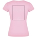 T-shirt a maniche corte con scollo a V da donna Victoria-Schizzi dello stand8