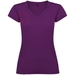 T-shirt a maniche corte con scollo a V da donna Victoria-Schizzi dello stand13