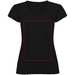 Victoria T-Shirt mit V-Ausschnitt für Damen-Standskizze2