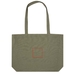 Weekender torba na zakupy z materiału z recyklingu o gramaturze 500 g/m²-Szkic opisu3