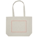 Tote bag in materiale riciclato da 500 g/m² Weekender-Schizzi dello stand2