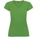 T-shirt a maniche corte con scollo a V da donna Victoria-Schizzi dello stand13