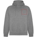 Felpa con cappuccio unisex Vinson-Schizzi dello stand2