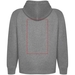 Felpa con cappuccio unisex Vinson-Schizzi dello stand8