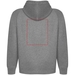 Felpa con cappuccio unisex Vinson-Schizzi dello stand14
