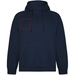 Felpa con cappuccio unisex Vinson-Schizzi dello stand2