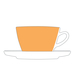 Mahlwerck tazza da tè per cappuccino stampo in granito 632-Schizzi dello stand1
