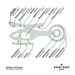 ROMINOX® Key Tool // Helicopter - 18 Funktionen-Standskizze1