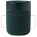Bicchiere in ceramica con involucro in silicone e coperchio in plastica da 330 ml Java-Schizzi dello stand2