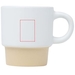 Tazza per caffè espresso impilabile con fondo in argilla da 130 ml Olympia-Schizzi dello stand2