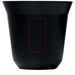 Ensemble de tasses à espresso en acier inoxydable Duo de 80 ml certifié RCS-Croquis verticaux1