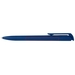 Stylo bille en plastique recyclé Lucia (encre bleue)-Croquis verticaux1