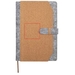 Blocco note formato A5 in sughero e feltro riciclato Viviana-Schizzi dello stand1