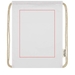 Sac avec cordon Oregon en coton recyclé 140 g/m² certifié GRS-Croquis verticaux2