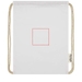 Sac avec cordon Oregon en coton recyclé 140 g/m² certifié GRS-Croquis verticaux3