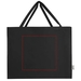 Sac shopping Odessa en coton recyclé 220 g/m² certifié GRS 40L-Croquis verticaux2