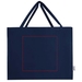 Sac shopping Odessa en coton recyclé 220 g/m² certifié GRS 40L-Croquis verticaux2