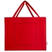 Sac shopping Odessa en coton recyclé 220 g/m² certifié GRS 40L-Croquis verticaux1
